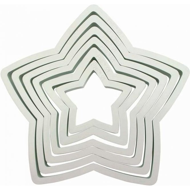 PME Star Cutter - Set of 6