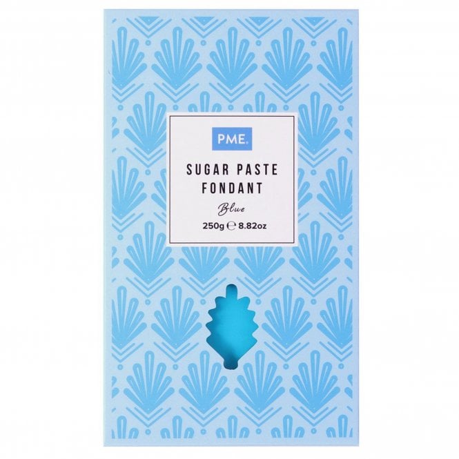 PME Sugar Paste Fondant - Blue 250g