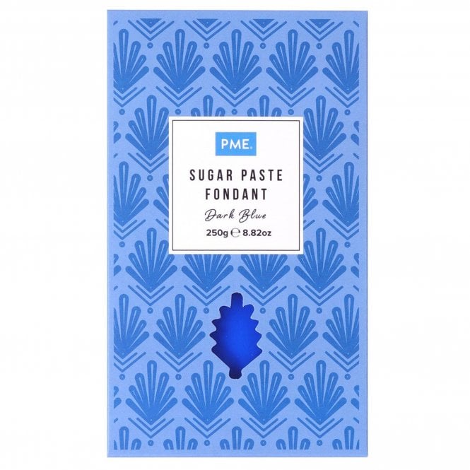 PME Sugar Paste Fondant - Dark Blue 250g