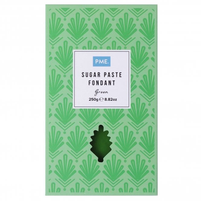 PME Sugar Paste Fondant - Green 250g