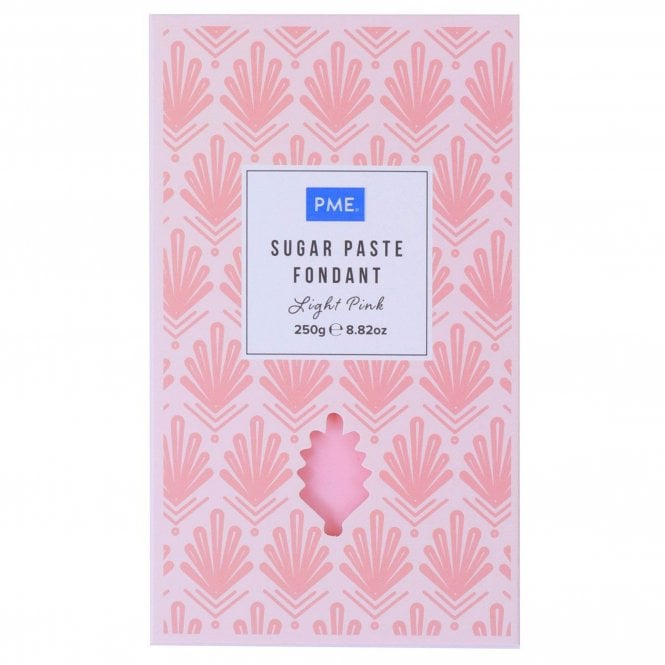 PME Sugar Paste Fondant - Light Pink 250g