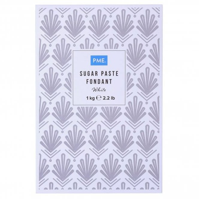 PME Sugar Paste Fondant - White 1kg