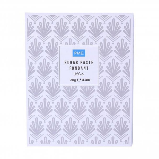 PME Sugar Paste Fondant - White 2kg