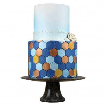 PME Sugarcraft Geometric Multi-Cutter Hexagon Cutter Set of 3 Fondant