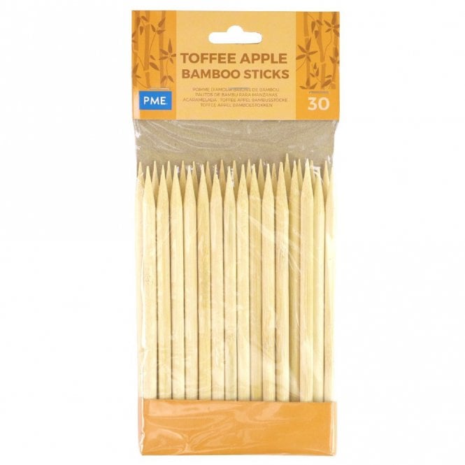 PME Toffee Apple Bamboo Sticks