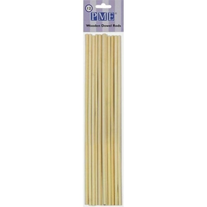 PME Wooden Dowels 12