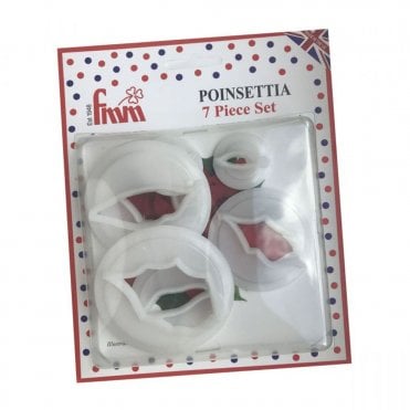 Poinsettia Cutter Set of 7