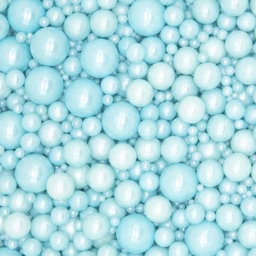 Powder Puff Pearls Sprinkles – Mixed Sizes - 80g
