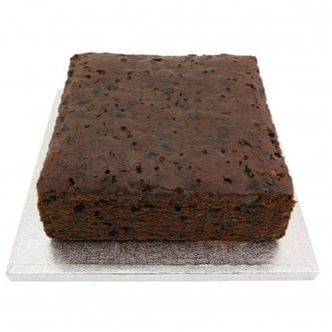 Premium Ready-Made Square Fruit Cake - Ideal for Exquisite Decorations