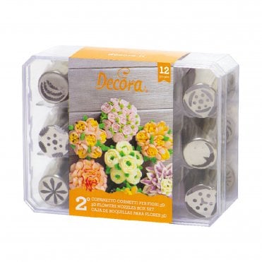 Premium 'Russian Themed' Piping Nozzle Kit of 12