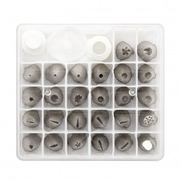 Professional Piping Decorating Set - 29 pieces