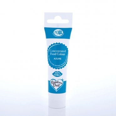 ProGel Azure (Electric Blue) Professional Food Gel Colours 25g