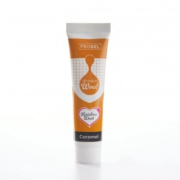 ProGel Caramel Professional Food Gel Colours - 25g