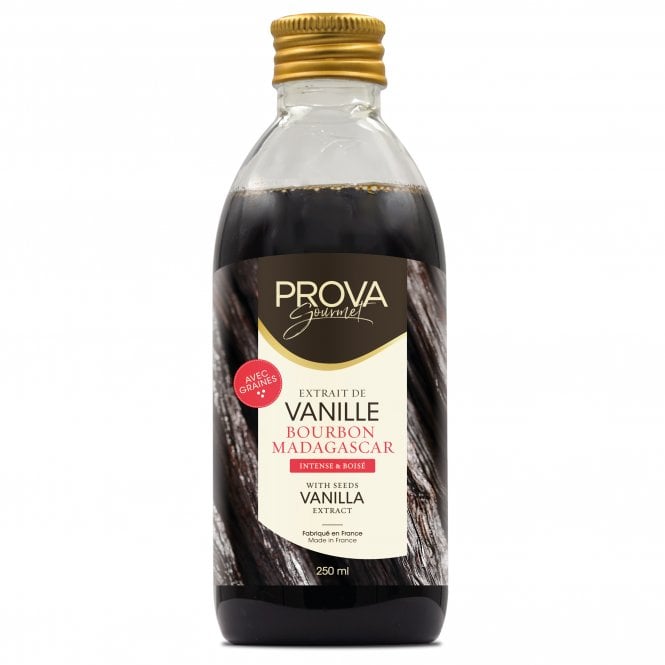 Prova Gourmet Madagascar Bourbon Vanilla Extract with Seeds - 250ml