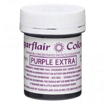 Purple - Extra Concentrated Paste Gel Food / Icing Colourings 42g