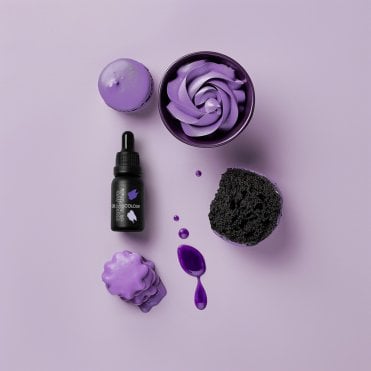 PURPLE - Professional Food Colouring Gel with Easy Dropper Bottle 15ml