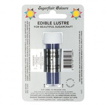 Purple Sparkle - Edible Lustre Dusting Colour 2g