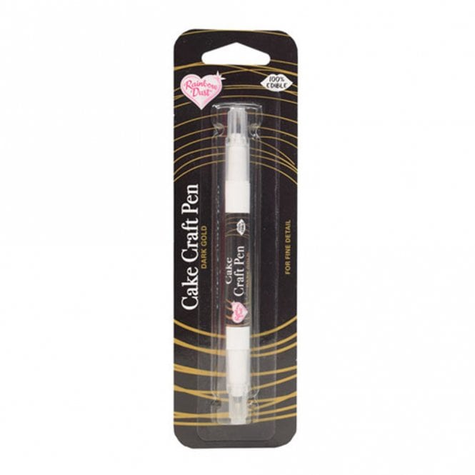 Rainbow Dust Cake Craft Pen - Dark Gold