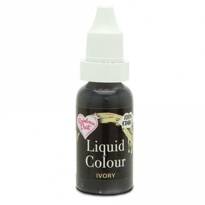 Rainbow Dust Liquid Colour - Ivory 19g