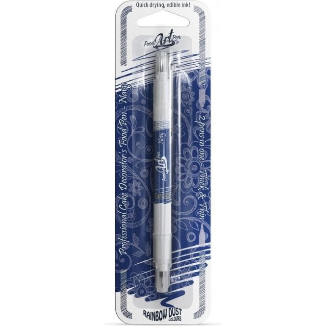 Rainbow Dust Navy Blue - Edible Food Art Pen