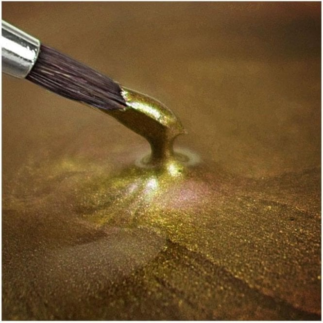 Rainbow Dust Paint Metallic - Metallic Light Gold