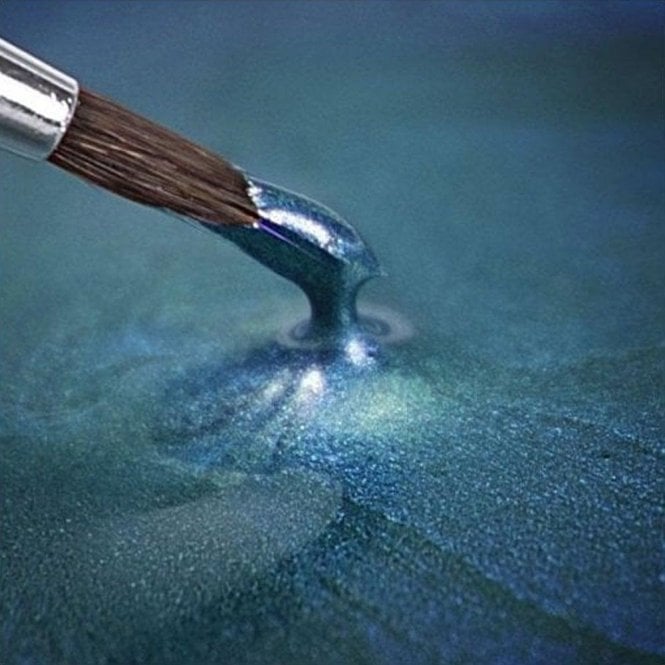 Rainbow Dust Paint Metallic - Metallic Peacock Blue