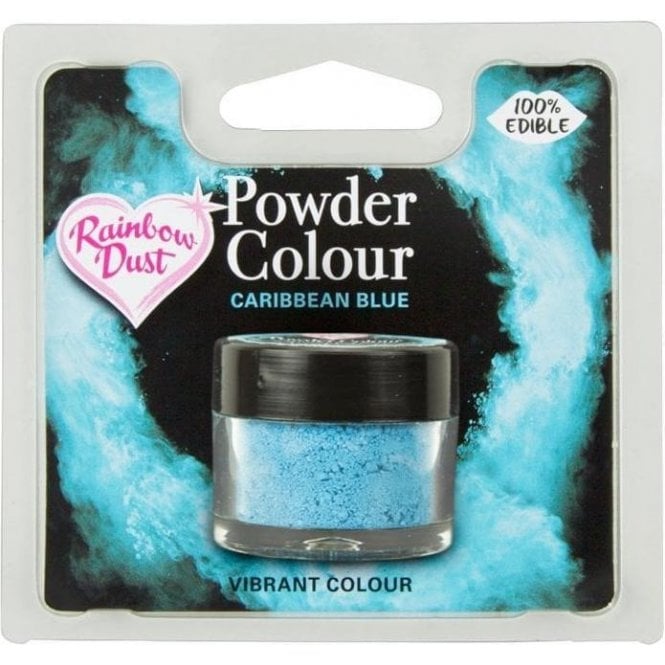 Rainbow Dust Powder Colour - Caribbean Blue