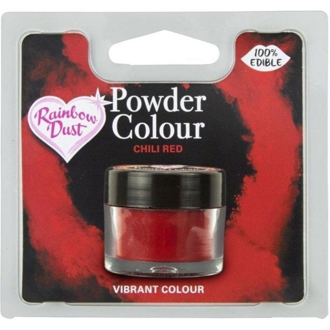 Rainbow Dust Powder Colour - Chilli Red
