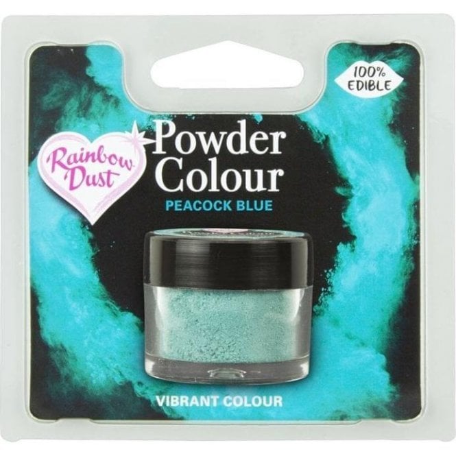Rainbow Dust Powder Colour - Peacock Blue