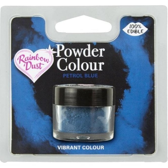 Rainbow Dust Powder Colour - Petrol Blue Best Before: 12/30/2025