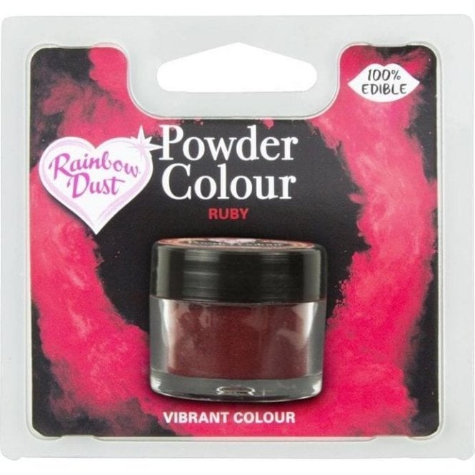 Rainbow Dust Powder Colour - Ruby