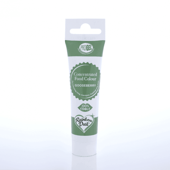 Rainbow Dust ProGel Gooseberry Professional Food Gel Colours 25g