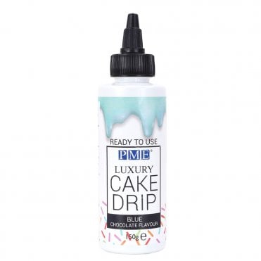 Ready To Use Luxury Cake Drip - Blue Chocolate Flavour