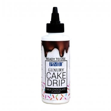 Ready To Use Luxury Cake Drip - Milk Chocolate Flavour - Best before - 11/25/2025