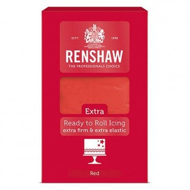 Red - EXTRA Ready to Roll Icing 1kg