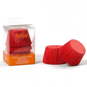 Red Jumbo Cupcake Baking Cups Pack of 60