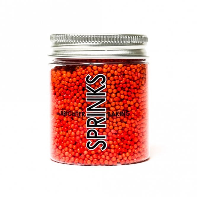 Bake Group Red Non Pareils Sprinkles By Sprinks - 85g