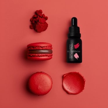 RED - Professional Food Colouring Gel with Easy Dropper Bottle 15ml