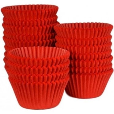 Red - Professional Quality Cupcake Cases, Bulk Pack of 500