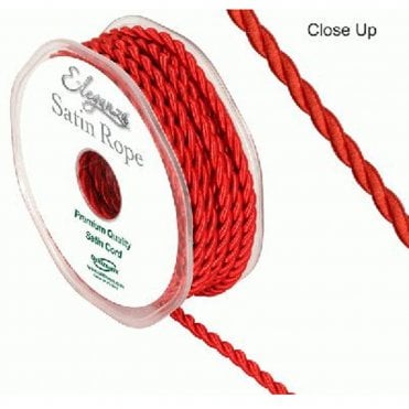 Red - Satin Rope 10m