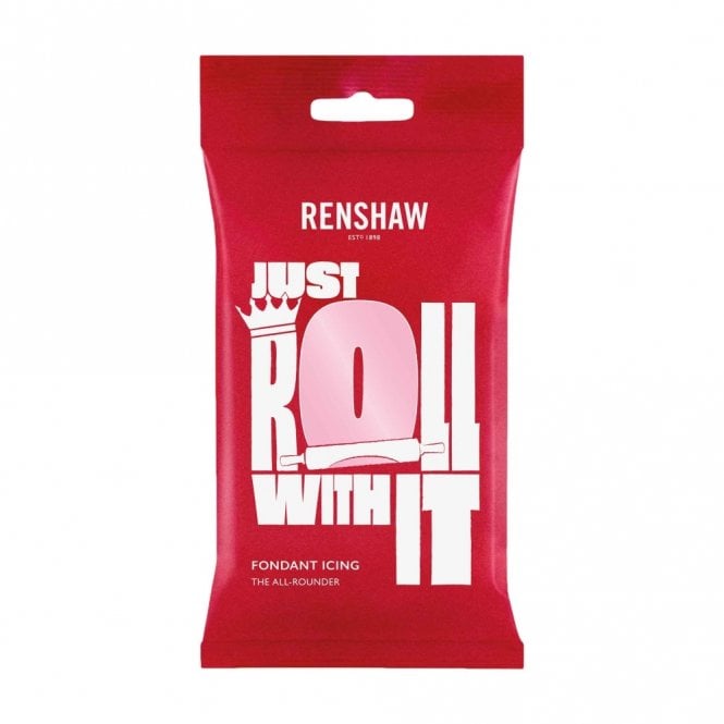 Renshaw Pink Ready To Roll Sugarpaste Fondant Icing