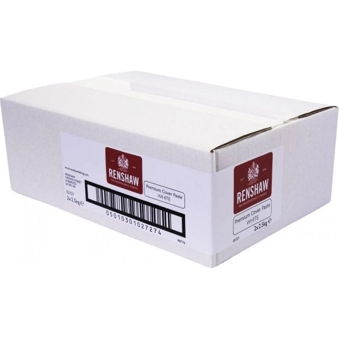 Renshaw PREMIUM White Professional Covering Paste Fondant Icing