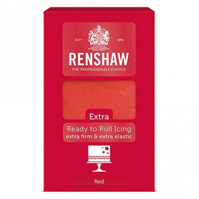 Renshaw Red - EXTRA Ready to Roll Icing 1kg
