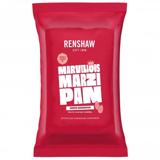 Renshaw White Rencol Almond Paste Marzipan Best Before: 8/27/2025