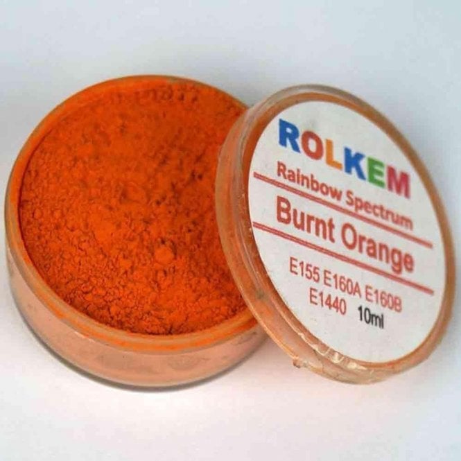 Rolkem Burnt Orange - Rainbow Spectrum Dusting Colour 10ml