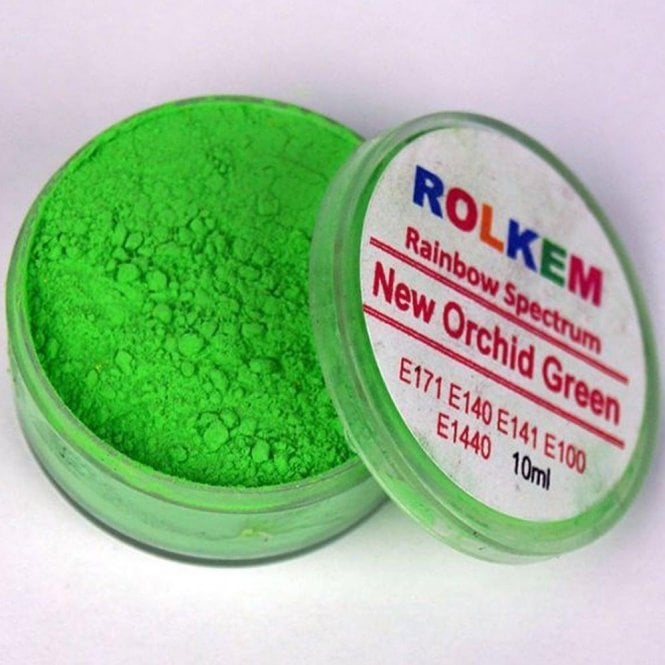 Rolkem New Orchid Green - Rainbow Spectrum Dusting Colour 10ml