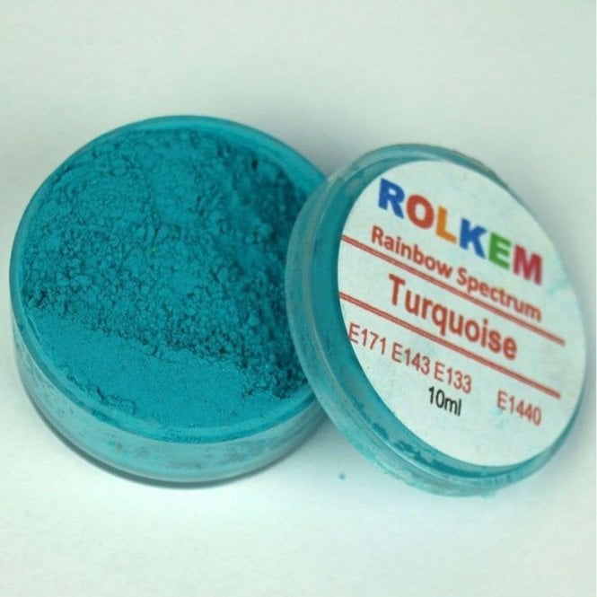 Rolkem Turquoise - Rainbow Spectrum Dusting Colour 10ml