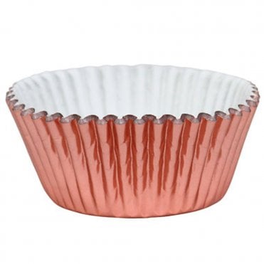 Rose Gold Foil Baking Cases - Pack of 30