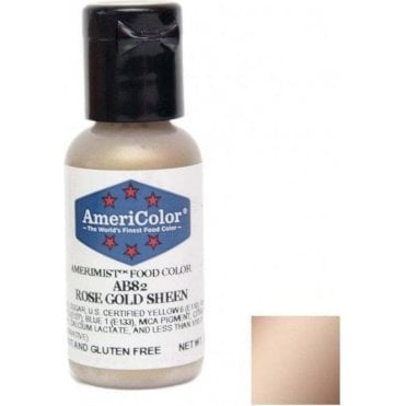 Rose Gold Sheen - Sheen AmeriMist Airbrush Colour - Choose Your Sizes