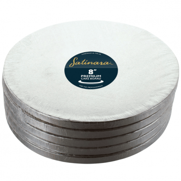 Round Satinara Cake board - Pack of 5